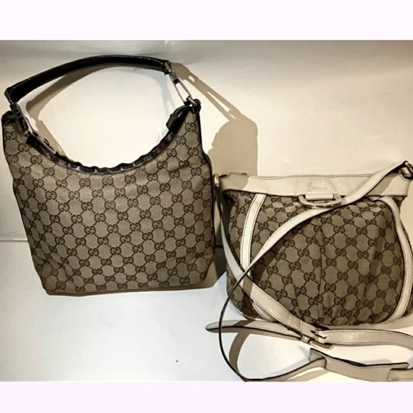 Gucci Handbags - GUCCI VINTAGE BUNDLE 1 GUCCI ABBEY & 1 VINTAGE JACKIE GUCCI BAG  Pre-loved EUC